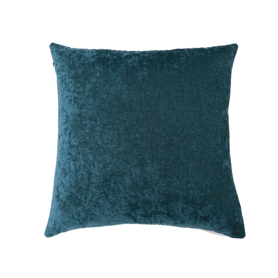 Large Velvety Cushion - Teal