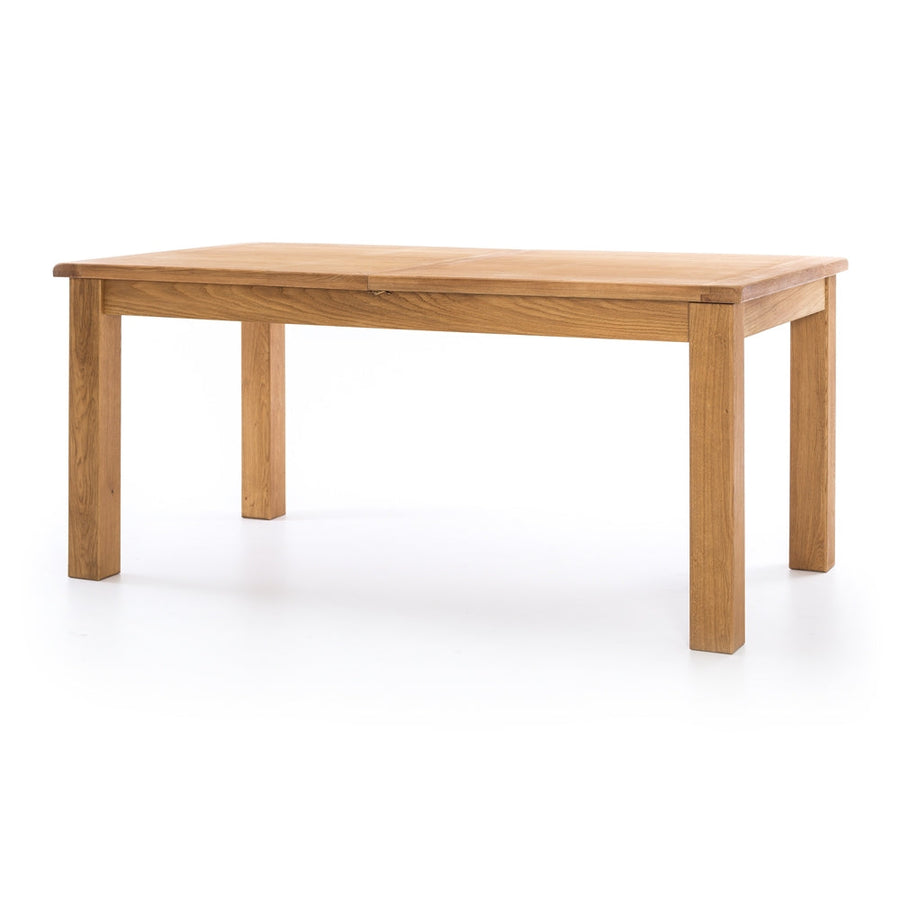 Rustic Oak Extension Dining Table - 1.8 Metres (Extends to 2.3m)