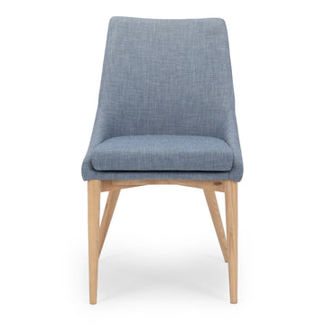 Fjord Blue & Natural Ash Dining Chair