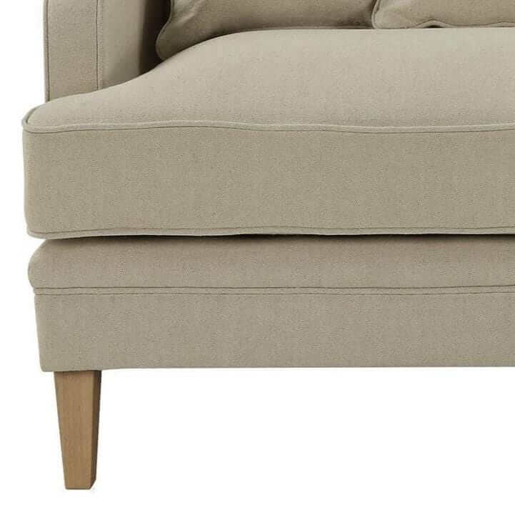 Hamptons Beige Three Seater Couch