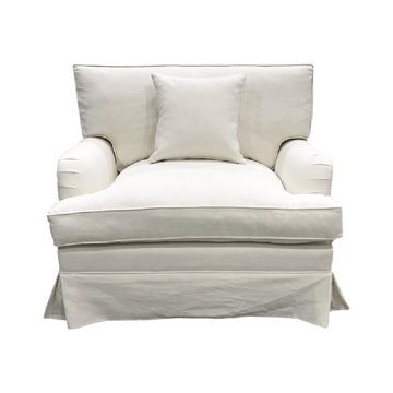 Hamptons Cloud Linen Armchair