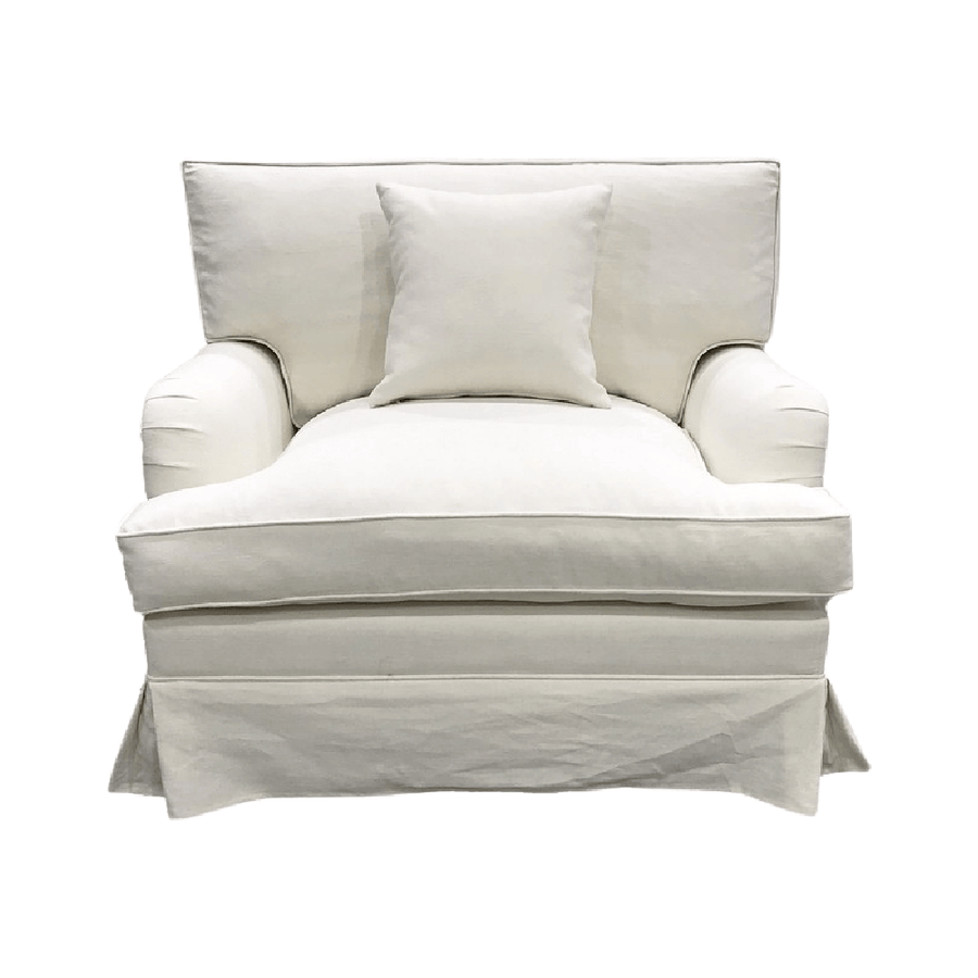 Hamptons Cloud Linen Armchair