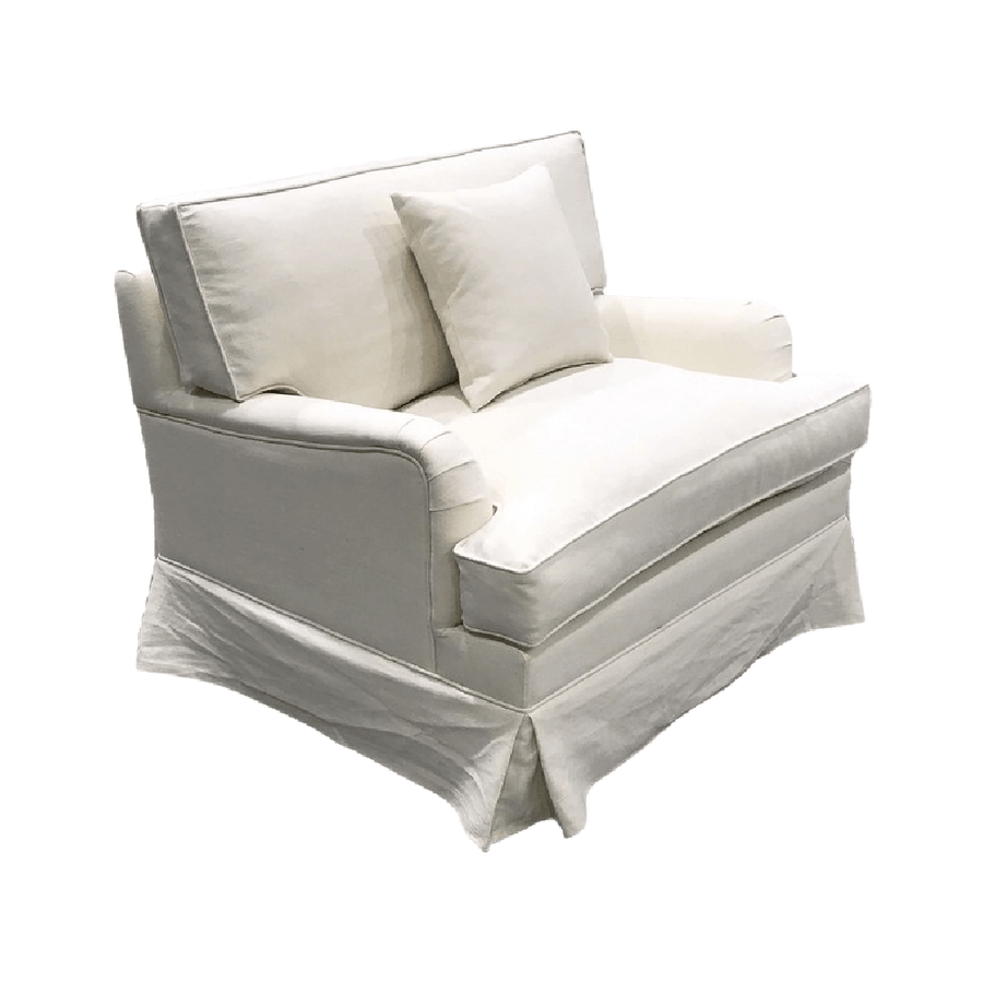 Hamptons Cloud Linen Armchair