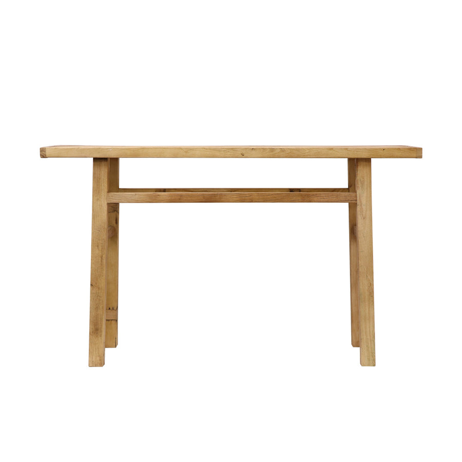 Handmade Peasant Console 150cm - Natural