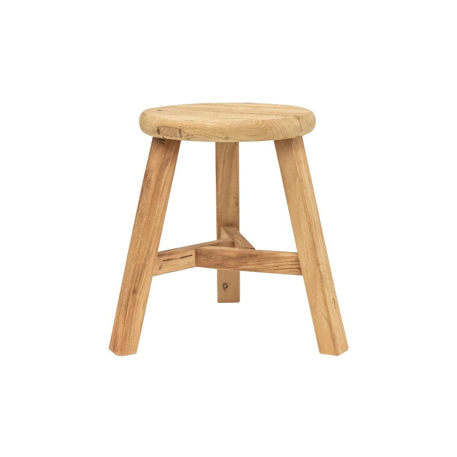 Handmade Peasant Stool - Round