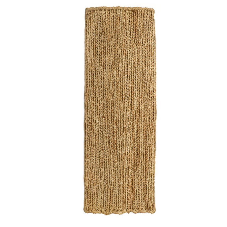 Jute Floor Runner - Natural - 0.8m x 3m