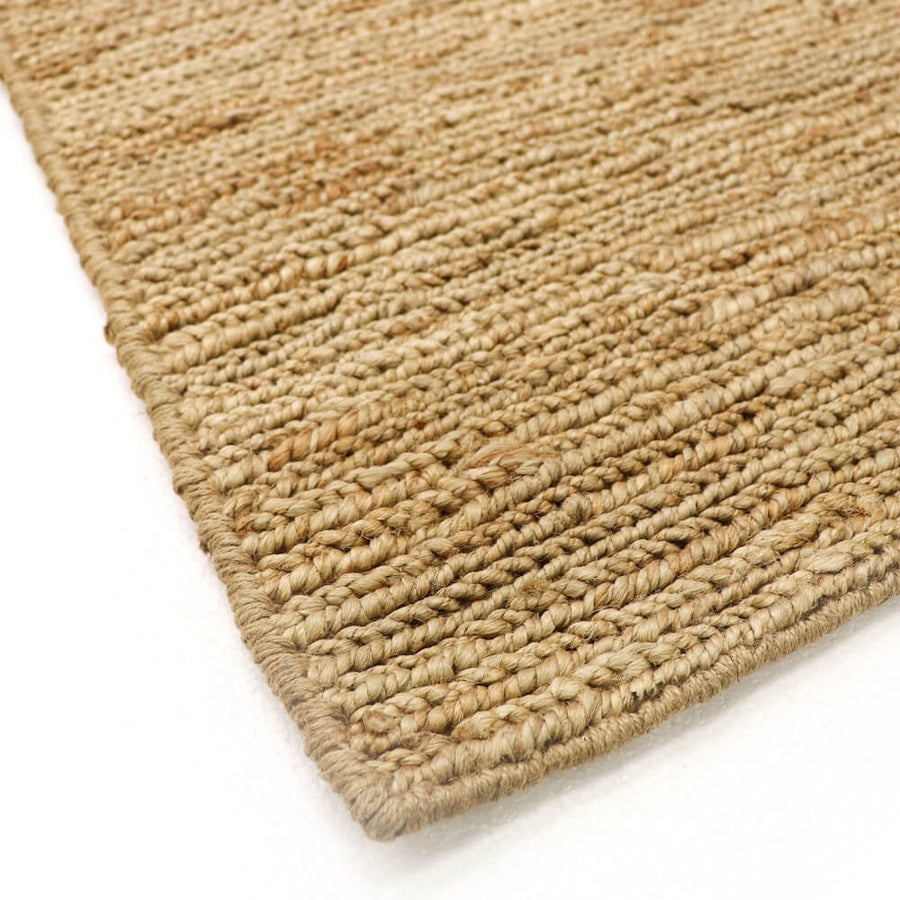 Jute Floor Runner - Natural - 0.8m x 3m