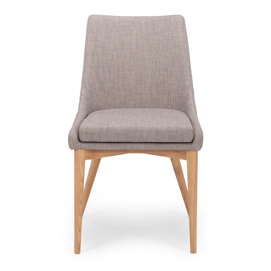 Light Grey & Natural Ash Dining Chair