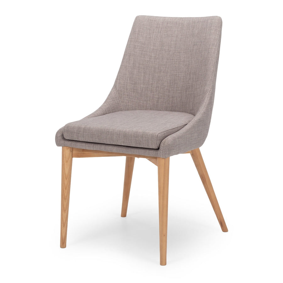 Light Grey & Natural Ash Dining Chair