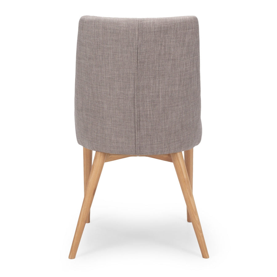 Light Grey & Natural Ash Dining Chair