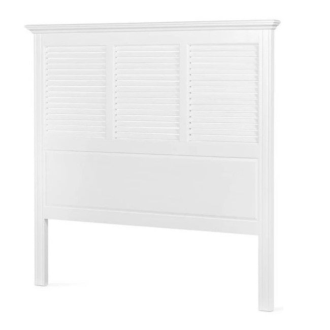 Malibu White Headboard - Queen.