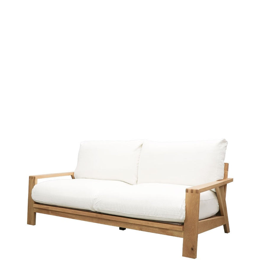 Riviera Three Seater Sofa - White