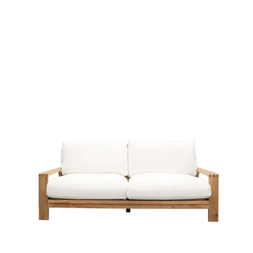 Riviera Three Seater Sofa - White