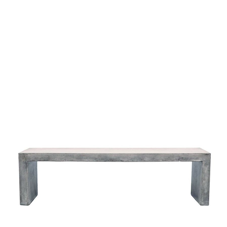 Sculptural Concrete Dining Bench - 1.60 Metres