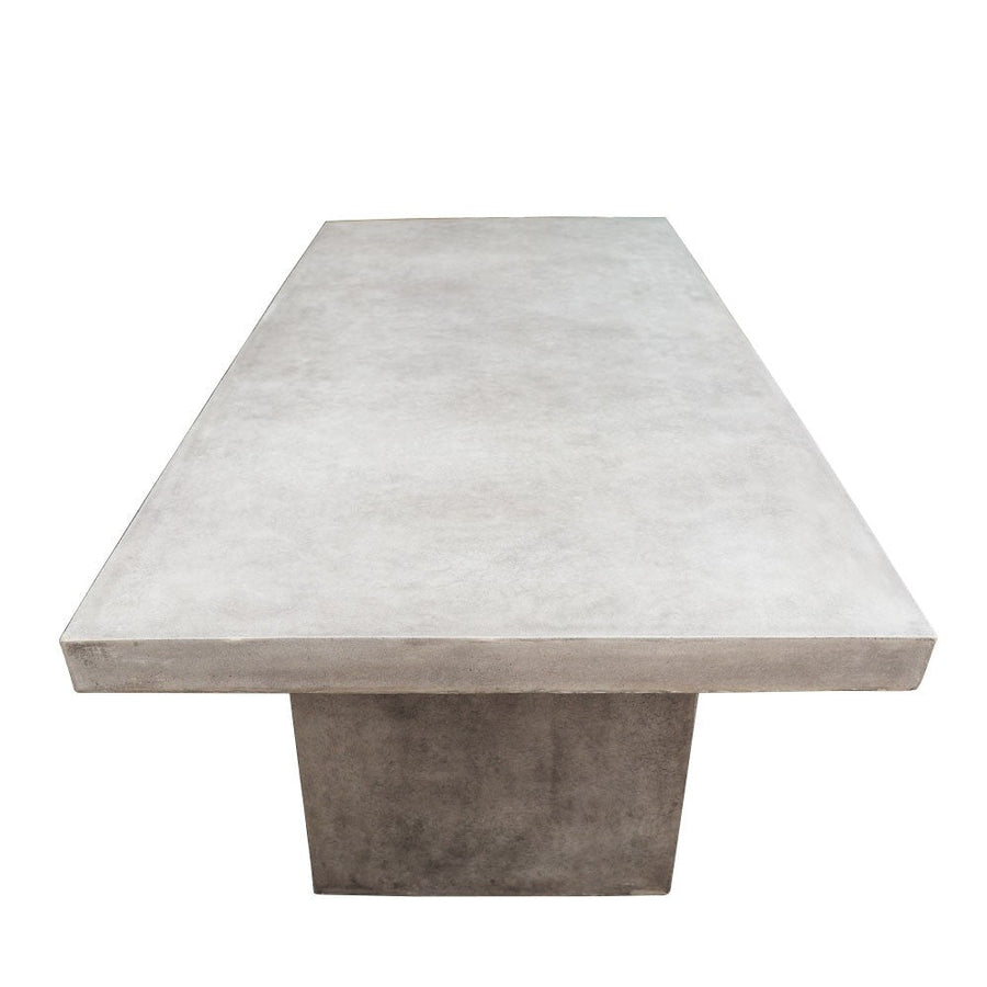 Sculptural Concrete Outdoor Dining Table - 2.00 Metres