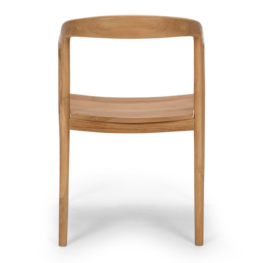 Solid Teak Dining Chair - Natural