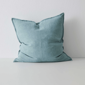 Weave Como Cushion - Mineral Linen