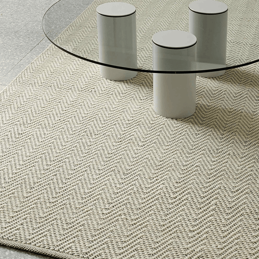 Weave Matterhorn Rug - Seasalt - 2m x 3m